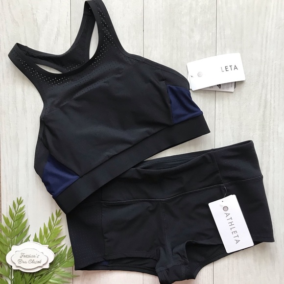 Athleta Other - ATHLETA Bonaire Bikini Top & Swim Short Set NWT